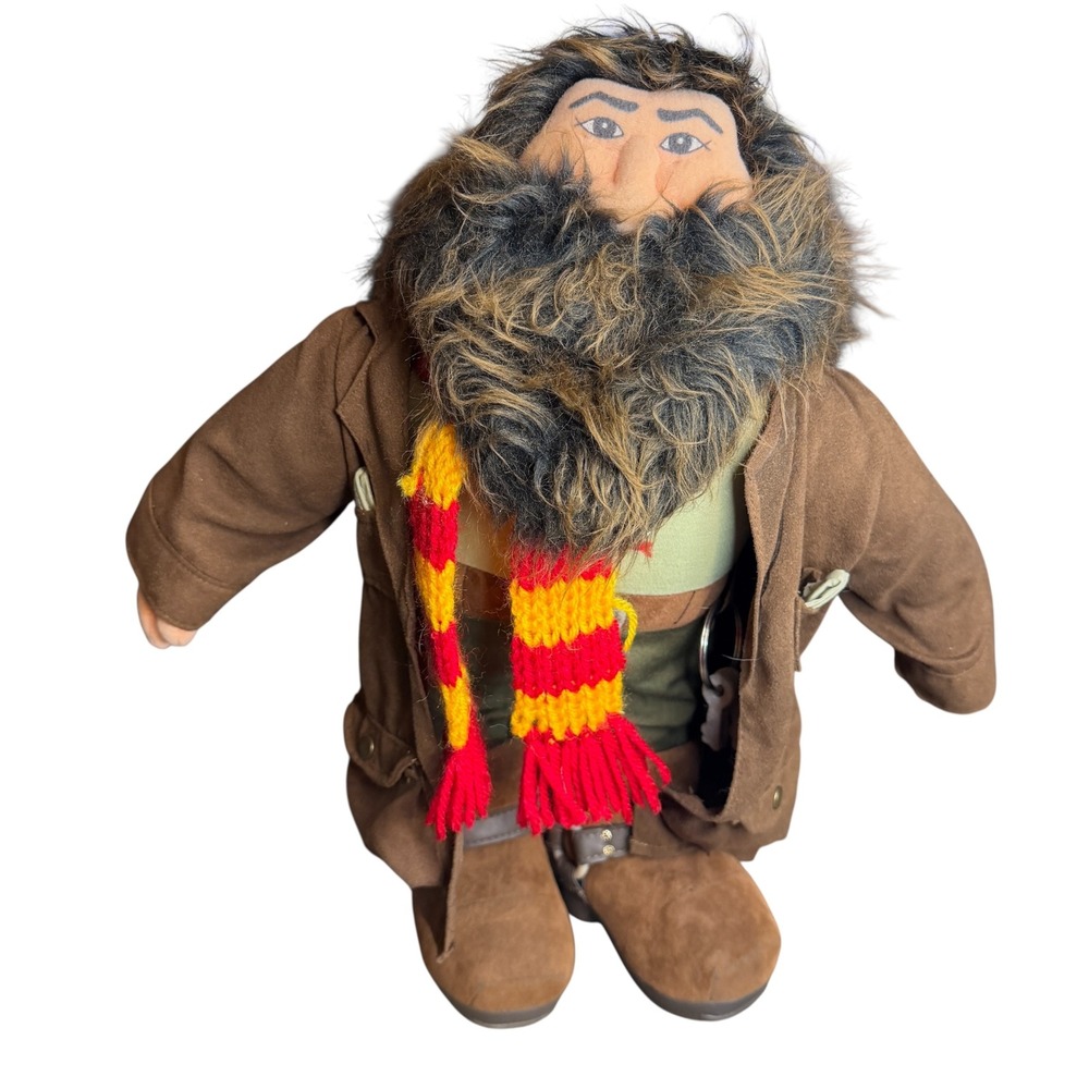 Gund Harry Potter Rubeus Hagrid Plush Doll Vintage 2000 Keeper of‎ Keys